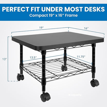 Mount-It! Under Desk Printer Stand - Image 6