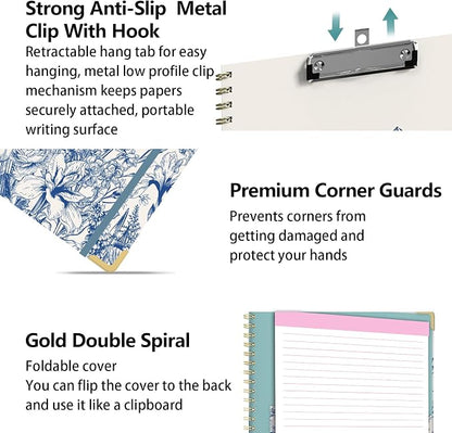 Clipboard Folder with Notepad Refillable Lined - Image 5