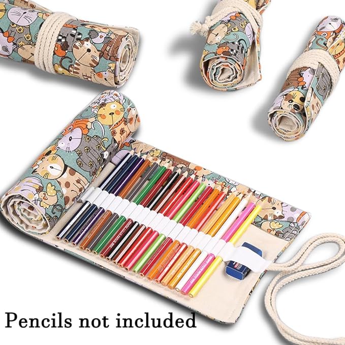DIYOMR 24/36/72 Slots Pencil Wrap - Image 2