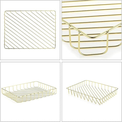 BTSKY Multipurpose A4 File Tray Wire Desk Tray Organizer Elegant Letter Size - Image 5