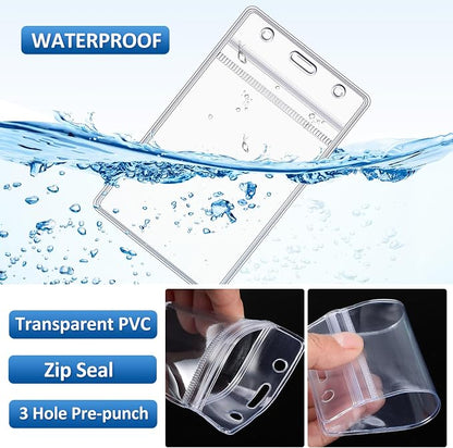 Marspark 300 Pcs ID Badge Holder - Image 3