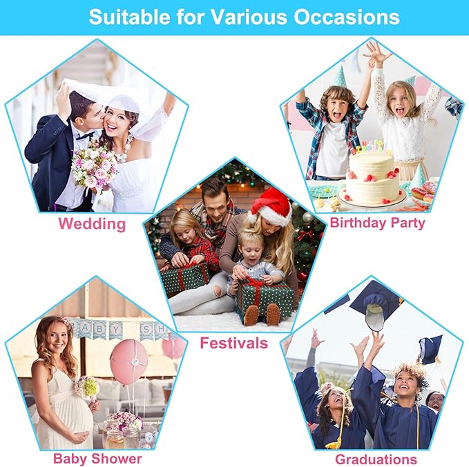 100 Pack 5x7 Envelopes for Invitations, Self Seal A7 Envelopes for 5x7 Cards - Image 7