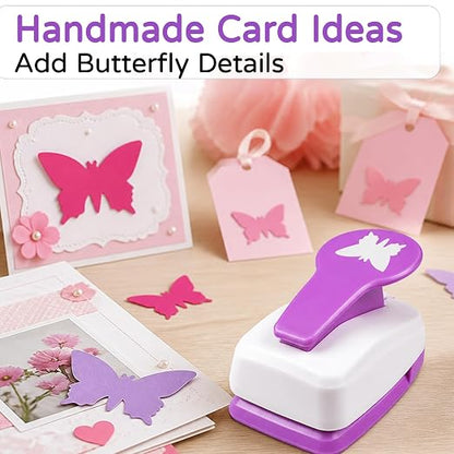 Paper Punch 1.8 Inch Butterfly Hole Punch - Image 4
