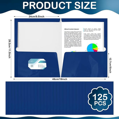 Yeaqee 125 Pack Folders Bulk - Image 2