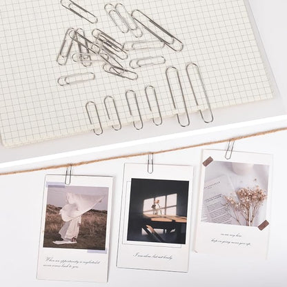 500PCS Paper Clips and Binder Clips Assorted Sizes, 3 Sizes in One Pack - Image 4