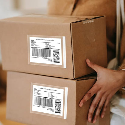 External Dimensions 4.5'' x 5.5'' 200 Packaging Box Single Envelope, SJPACK - Image 6