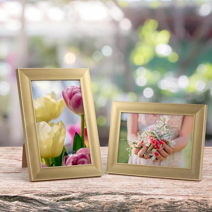 Giftgarden 4x6 Picture Frame Gold Set of 12 - Image 2