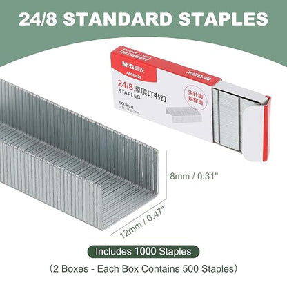 PATIKIL 24/8 Staples for Stapler - Image 2
