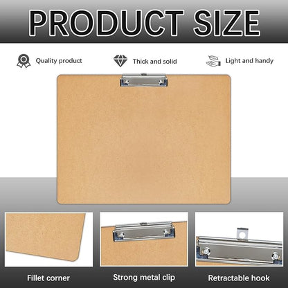 10 PCS Extra Large 11x17 Clipboard, Wood Cleats - Image 3
