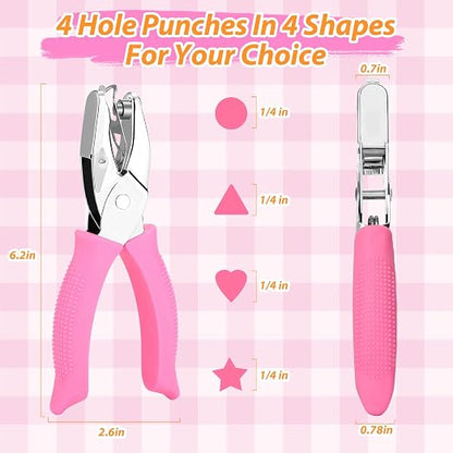 MAPVOLUT 4 PCS 1/4" Hole Punchers - Image 3