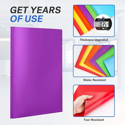Sooez 6 Pack Pocket Folder - Image 4