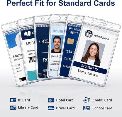 120 Pack ID Badge Holder - Image 6