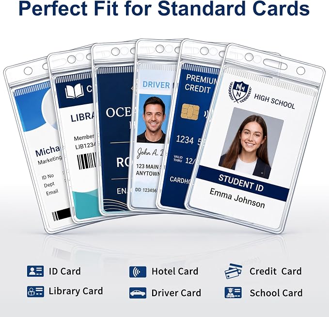 30 Pack ID Badge Holder - Image 6