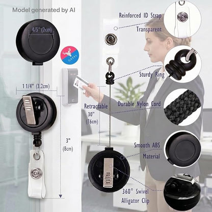 QREEL Retractable Badge Holder - Image 7