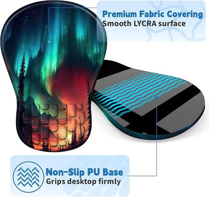 YIWEI Ergonomic Mouse Pad with Wrist Rest - Image 5