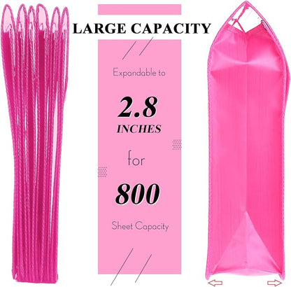 10 Pieces Plastic File Folders Envelope Expanding File Wallet Organizer - Image 4
