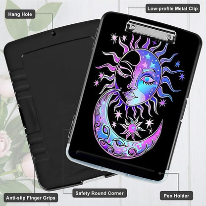 Purple Moon Sun A4 Clipboard - Image 5