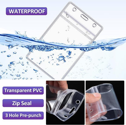 Marspark 200 Pcs ID Badge Holder - Image 3