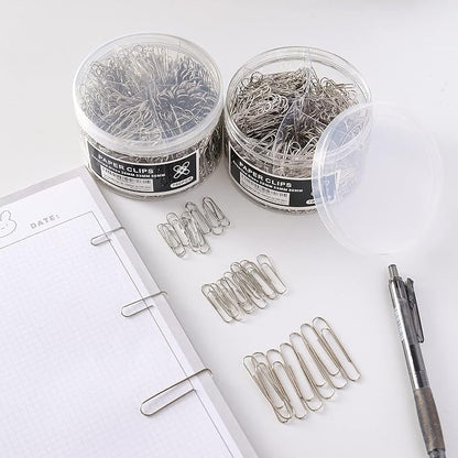 Wakawaga 700pcs Paper Clips Assorted Sizes Large | Assorted 3 Sizes Sturdy - Image 5