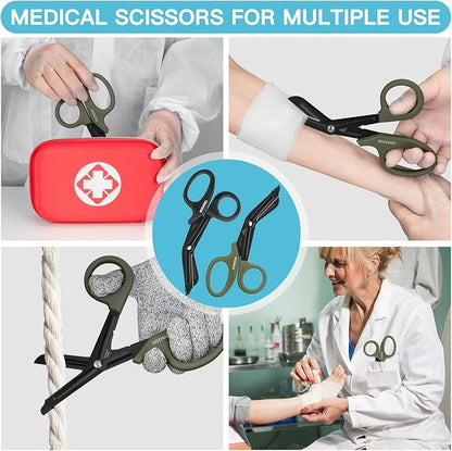 Trauma Shears - RISEMART Medical Scissors Bandage Scissors - Image 6