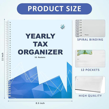 Letter Size Yearly Tax Organizer Book - Image 2