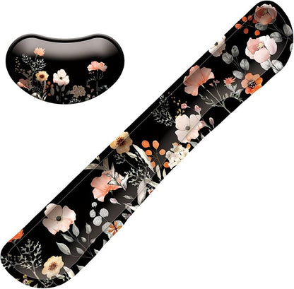 Keyboard Wrist Rest Mouse Wrist Support Set, Memory Foam Wrist Rest Pad by LIZPARE