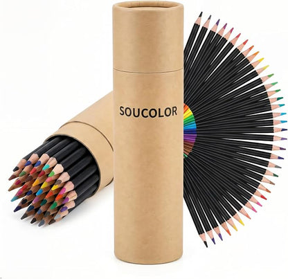 Soucolor 72 Colored Pencils Set by Soucolor