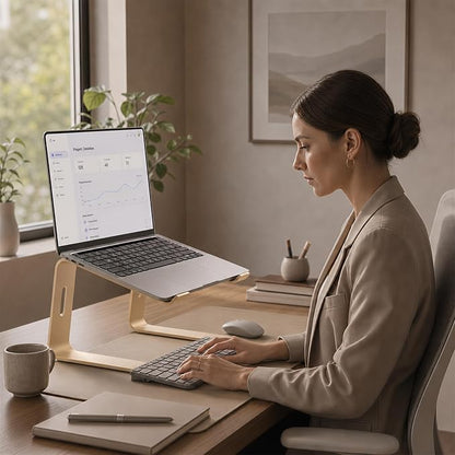 Orionstar Ergonomic Laptop Stand, Premium 5mm Aluminum Riser - Image 7