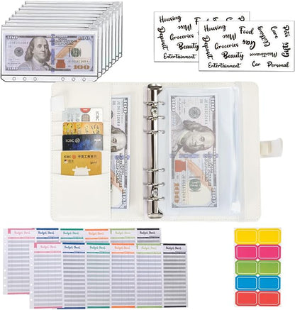 NICOOTH Budget Binder A6 Money Saving Binder - Image 4