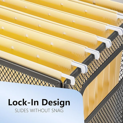 Plastic Hanging File Folders, 24 Pack Manila Hanging Folders，Letter Size - Image 5