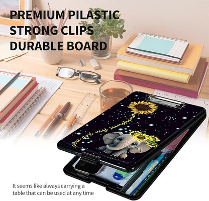A4 Clipboards, Heavy Duty Waterproof Nursing Plastic Folder Clipboard - Image 6