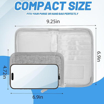 Passport Holder for Travel Essentials, RFID Blocking Protector Passport Wallets - Image 4
