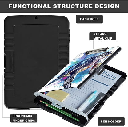 Heavy Duty Plastic Clipboard - Image 6