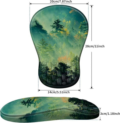 YIWEI Ergonomic Mouse Pad with Wrist Rest - Image 7