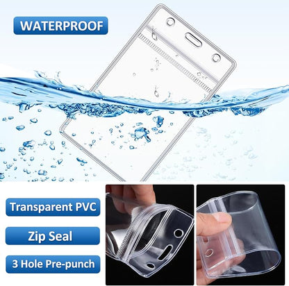 Marspark 20 Pcs ID Badge Holder - Image 4