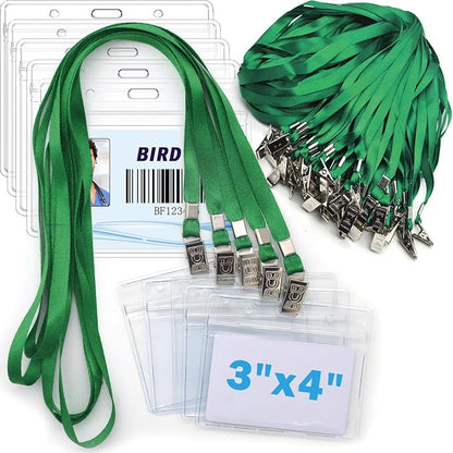 4x3 Name Tags Badge Holder by BirdFiy