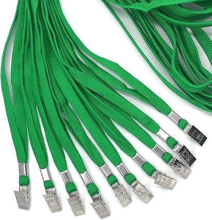 Bird Fiy Green Lanyards 100 Pack Bulk Badge Lanyards - Image 4