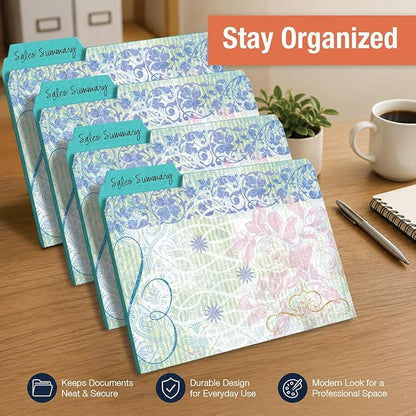Current Floral Fun File Folders Value Pack - Image 3