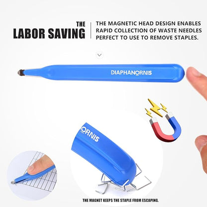 Magnetic Staple Remover, 6 Pack Professional Stapler Removers Tools Staple - Image 4