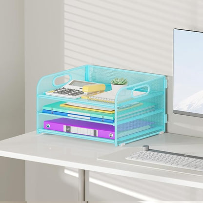 Cawukege 3 Tier Paper Organizer - Image 5