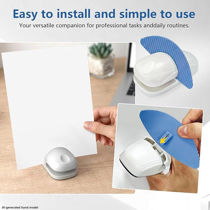 Paper Holder for Typing, Plastic Document Holder for Typing, Compact Paper - Image 6
