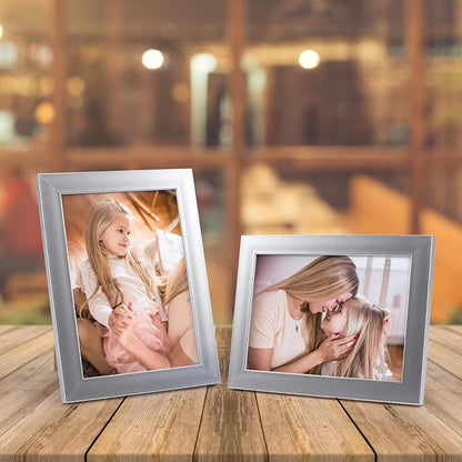 Giftgarden 5x7 Picture Frame Silver Set of 12 - Image 4
