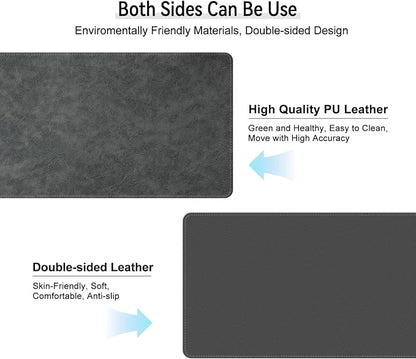Imitation Crazy Horse Leather Desk Mat - Image 3