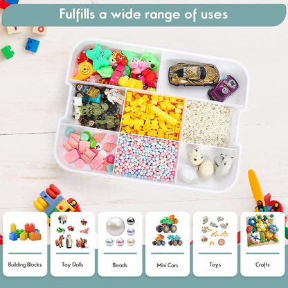 Douorgan Toy Storage Organizer for Lego Stackable Organizer Bins - Image 6