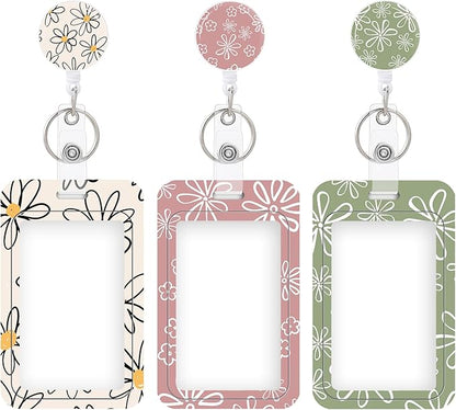 3 Set Heavy Duty Badge Holder by COOKOOKY