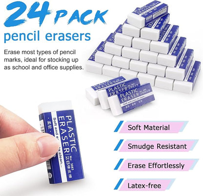 Tamaki Erasers, 24 Pack | Erasers - Image 3