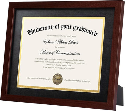 upsimples 11x14 Diploma Frame Certificate Degree Document Frame - Image 3