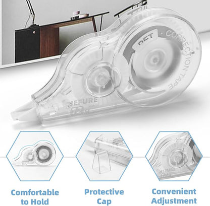 30 Pcs Correction Tape, 39.4 Ft White Wrong Out Tear-Resistant Bulk, Instant - Image 3