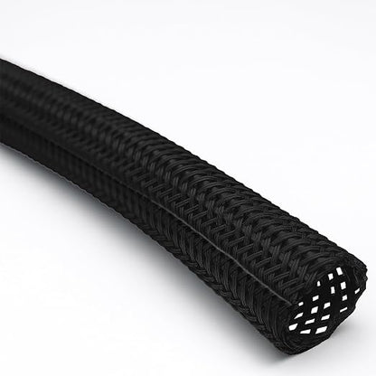 Electriduct 1" Hook Self Closing Sleeve Braid Wrap Around Sleeving Flame by Electriduct