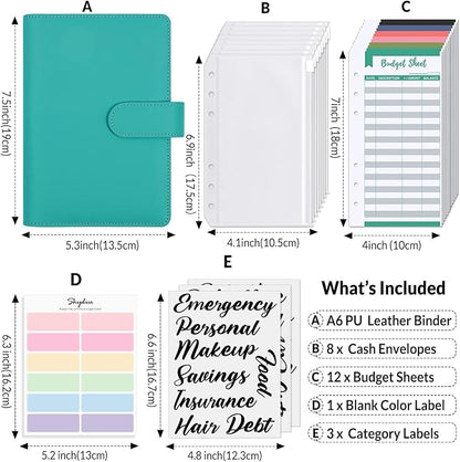 SKYDUE Budget Binder, Money Saving Binder - Image 3